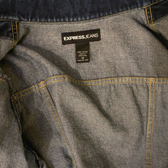Express Jean jacket, size M - Picture 5 of 5